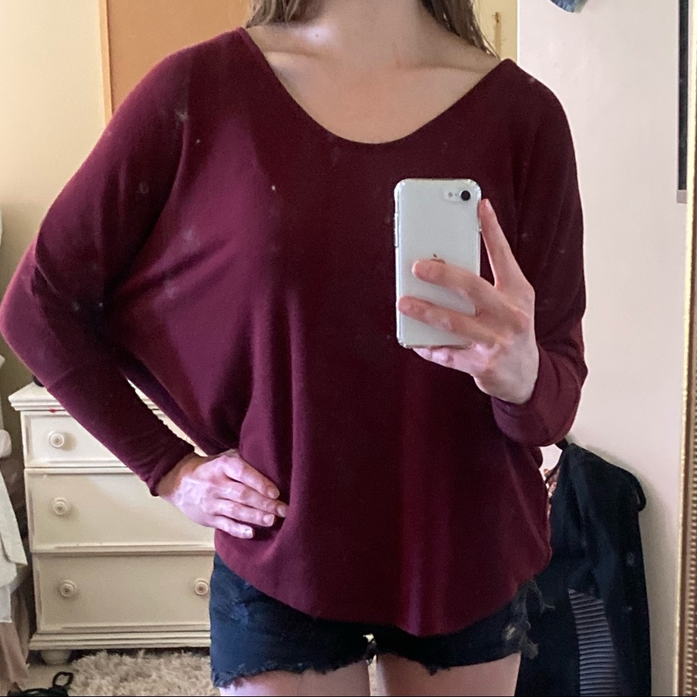 TOBI comfy top! (Sorry for dirty mirror)